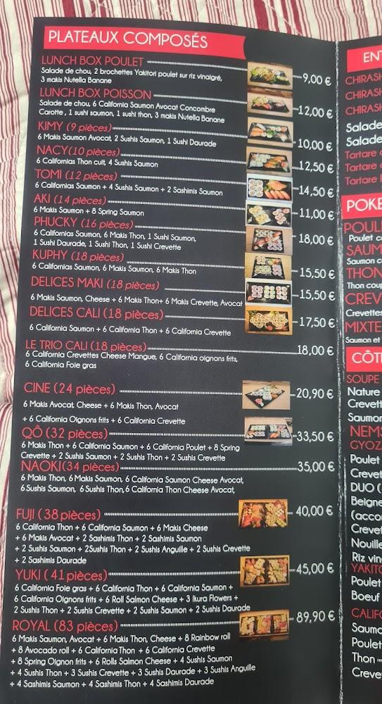 QÔ Sushi - Menu Image 3